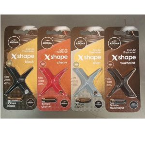 Aroma Car Air Freshener X Shape