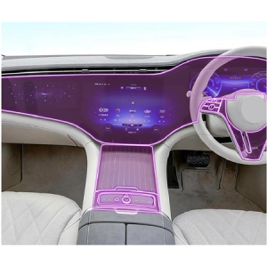 Mercedes Benz EQS Interior Premium Paint Film TPU Sheets 2024
