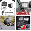 Seprate Bracket & LED Front Lights for SUVs thumbnail 2