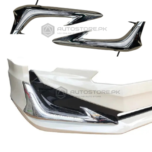 Toyota Prado FJ150 Modellista Front Body Kit DRL Chrome Set 2016-2022