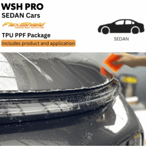 Flexishield Paint Protection Film (PPF) WSH Pro Package For Sedan Type-TPU