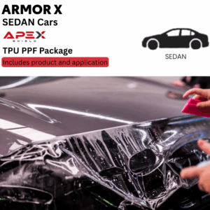 ApexShield Paint Protection Film (PPF) Armor X Package For Sedan Type-TPU