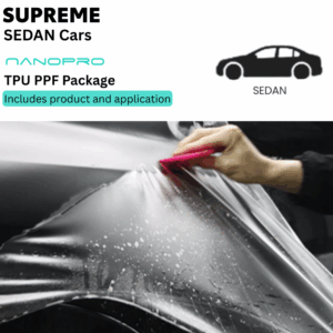 NANOPRO Paint Protection Film (PPF) Supreme Package For Sedan Type-TPU