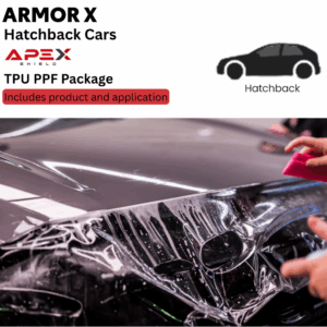 ApexShield Paint Protection Film (PPF) Armor X Package For Hatchback Type-TPU