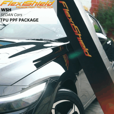 Flexishield Paint Protection Film (PPF) WSH Package For Sedan Type-TPU