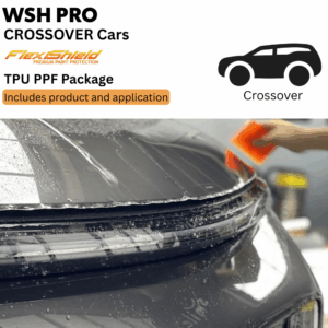 Flexishield Paint Protection Film (PPF) WSH Pro Package For Large Sedan/Crossover Type-TPU