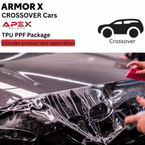 ApexShield Paint Protection Film (PPF) Armor X Package For Large Sedan/Crossover Type-TPU