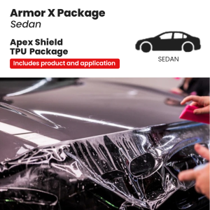 Paint Protection Film (PPF) Armor X Package For Sedan Type-TPU