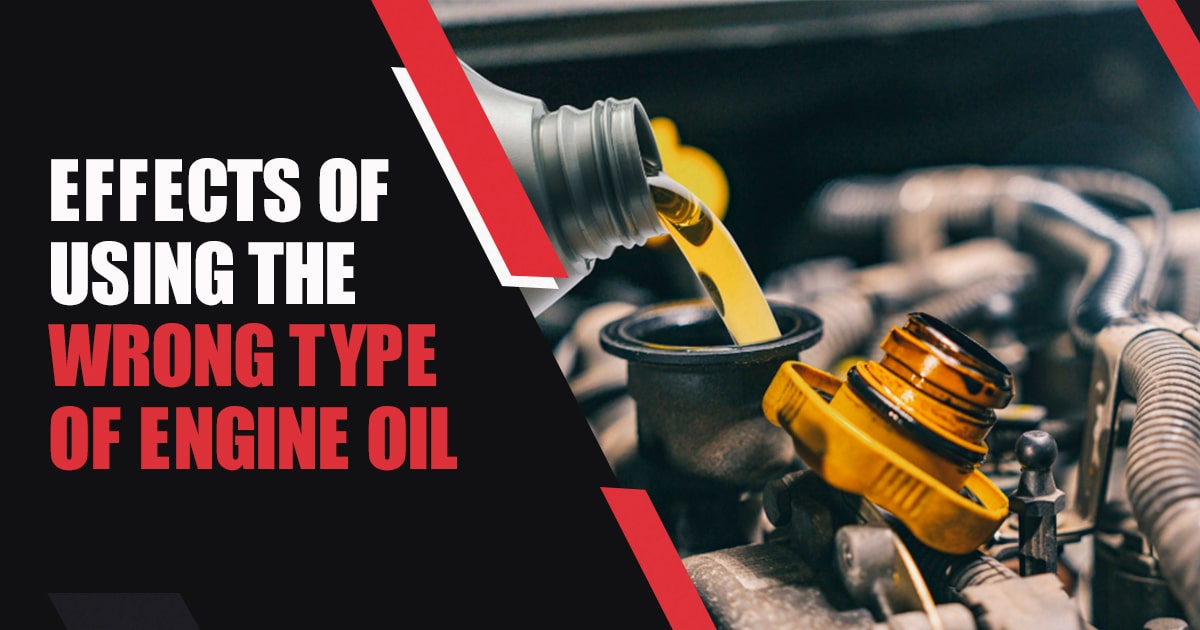 Wrong Type of Engine Oil