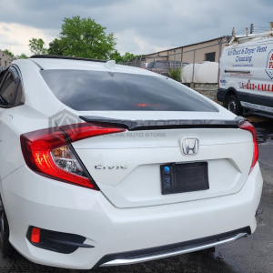 Honda Civic Carbon Fiber Lip Spoiler | 10th Gen 2016-2021