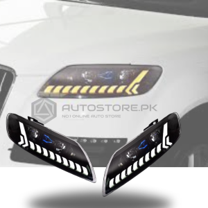 Audi Q7 Headlamps Matrix Style 2006-2015