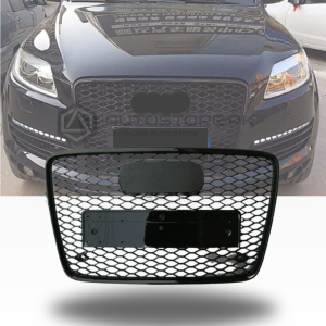 Audi Q7 RS7 Style Black Mesh Grill 2006-2015