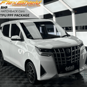 Flexishield Paint Protection Film (PPF) BHP Package For Hatchback Type-TPU
