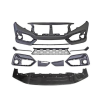 Honda Civic SI Front Bumper V2 Without Grill & Drl 2016-2021 thumbnail 1
