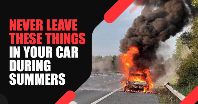 Things You Should NEVER Leave in Your Car in Summer