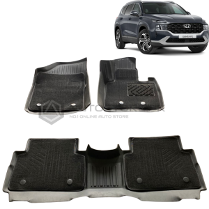 Hyundai Santa Fe TPE Floor Mats 2019-2023