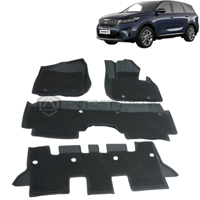 Kia Sorento TPE Floor Mats 2021-2022