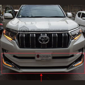 Toyota Prado FJ150 Front Modellista White Body kit With Led 2018