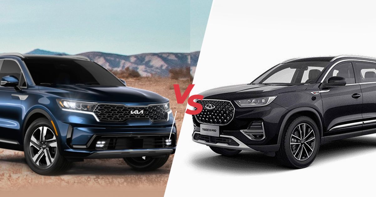 Chery Tiggo 8 Pro vs Kia Sorento