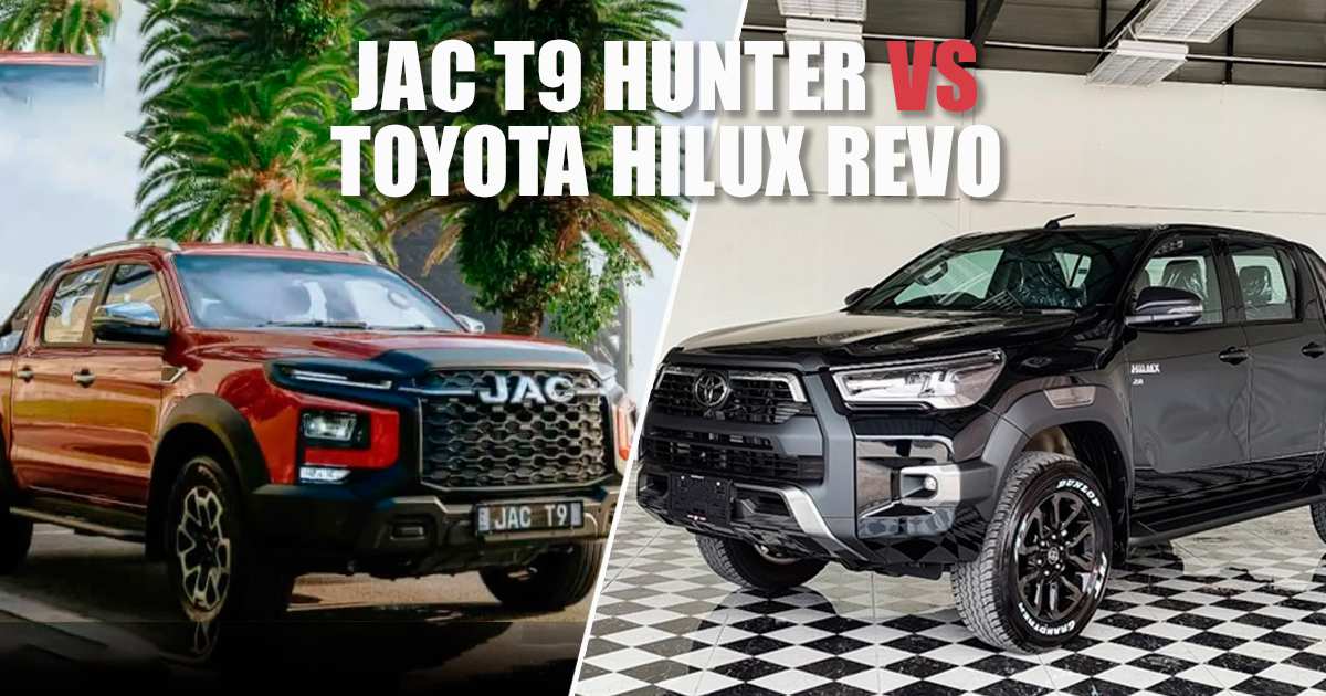 JAC T9 Hunter vs Toyota Hilux Revo