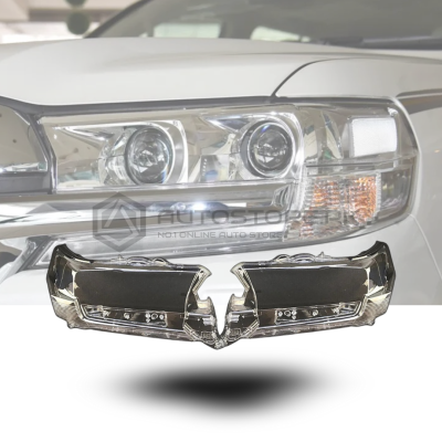 Toyota Land Cruiser FJ200 OEM Head Lamps Lens Covers 2016-2018