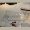 Toyota Prado Head Lamps Lens Cover 2017-2019 thumbnail 2