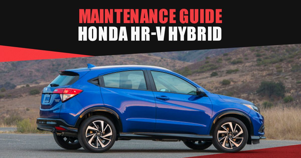 Honda HR-V Hybrid Maintenance Guide