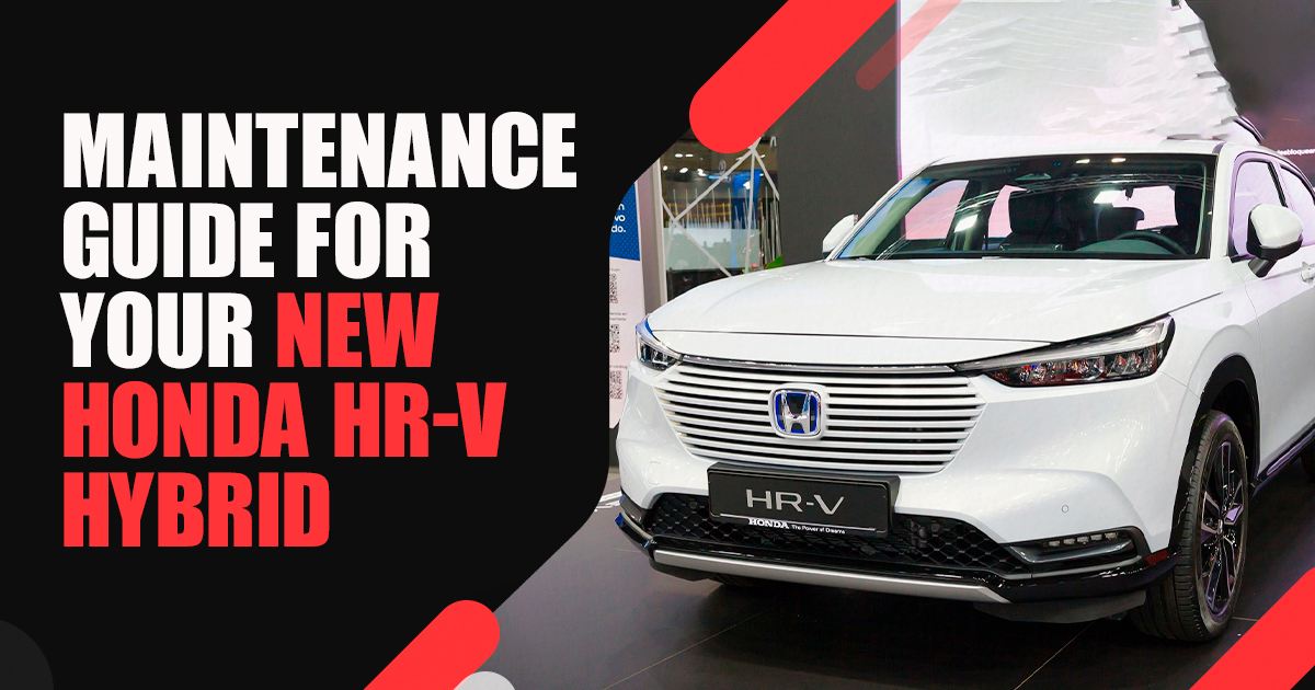 Maintenance Guide for HR-V