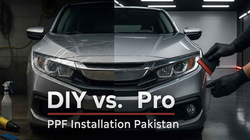 DIY vs Professional PPF Installation in Pakistan