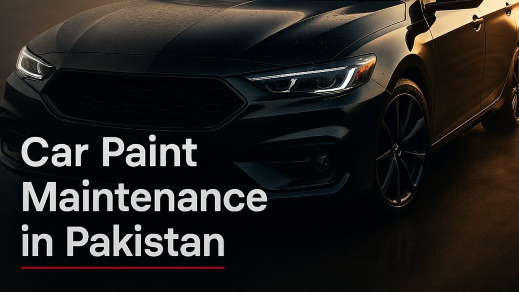Car Paint Maintenance in Pakistan
