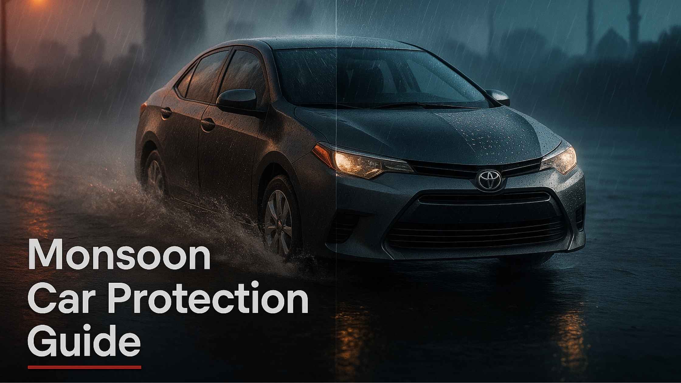 Monsoon Car Protection Guide for Pakistani Drivers
