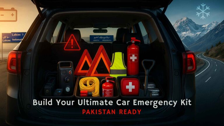 Essential Car Emergency Kit for Pakistani Motorists