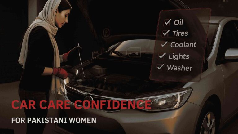 Pakistani Women’s Guide to Car Maintenance Essentials