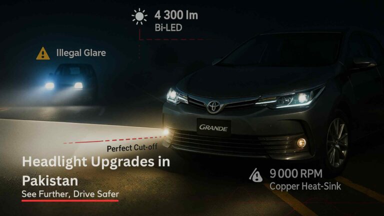 Best HID and LED Headlight Upgrades for Pakistani Roads