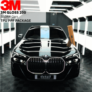 3M Paint Protection Film (PPF) Gloss 200 Series Package For Sedan Type-TPU