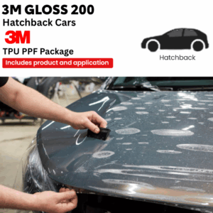 Paint Protection Film (PPF) Gloss 200 Package For Hatchback Type-TPU