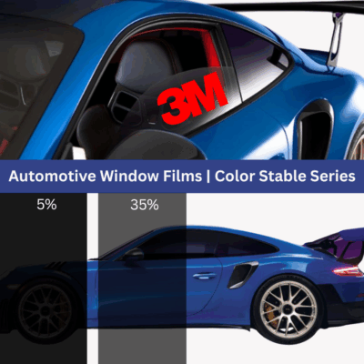 3M Automotive Window Films | Color Stable Series For Hatchback And Sedan Cars