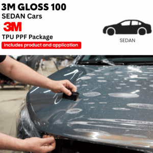 Paint Protection Film (PPF) Gloss 100 Package For Sedan Type-TPU