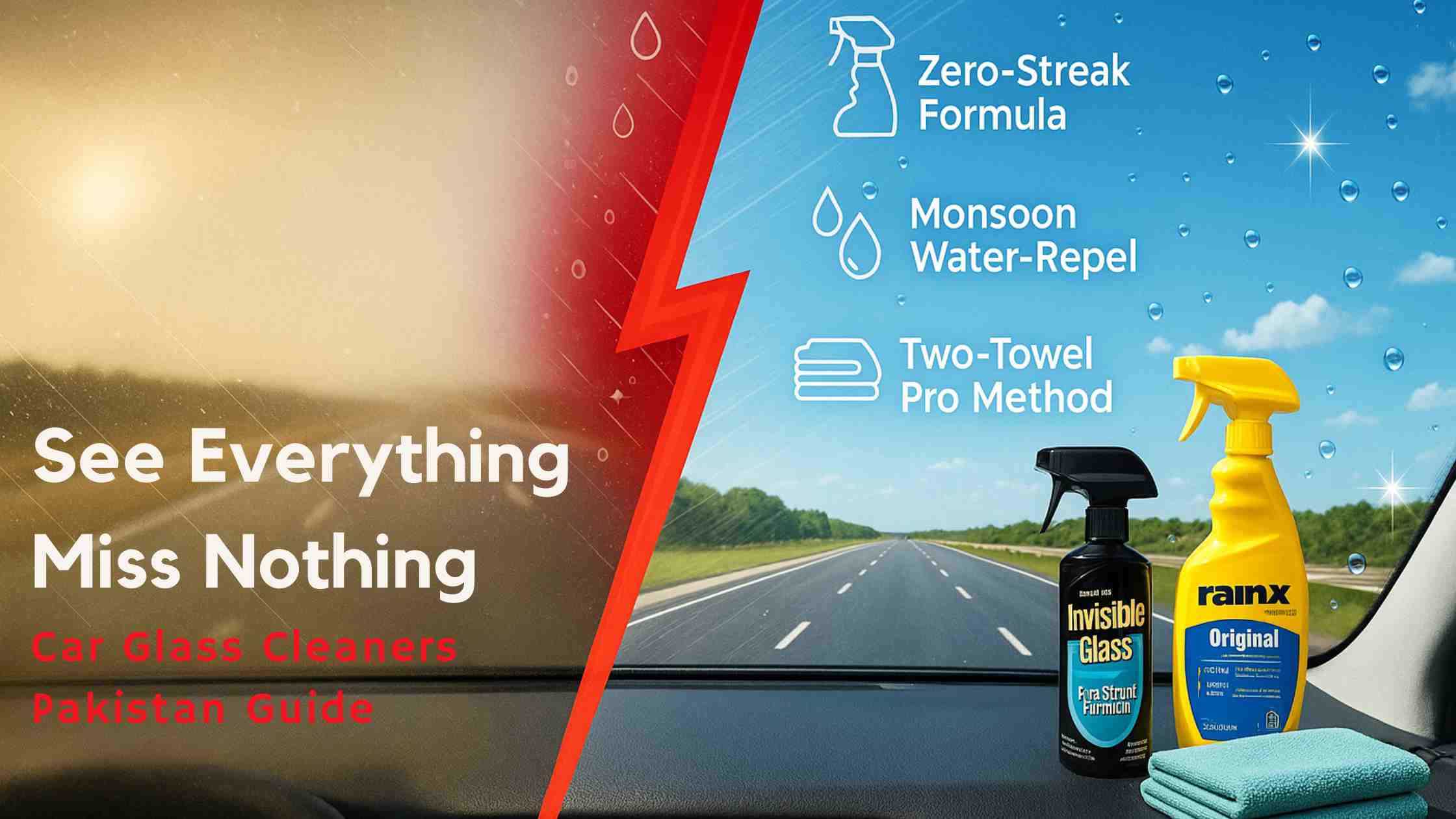Car Glass Cleaners Pakistan