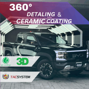 360° Detailing And Ceramic Coating Package For SUVs Cars