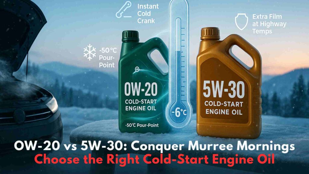 Cold-start engine oils