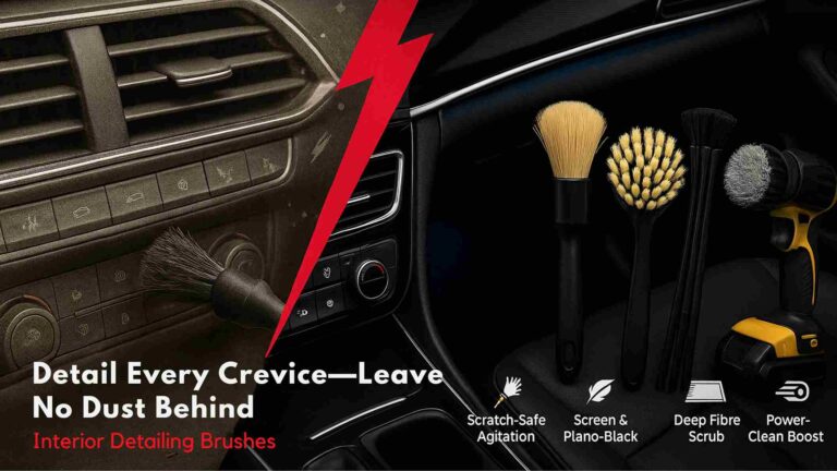 The Pro’s Guide to Interior Detailing Brushes in Pakistan