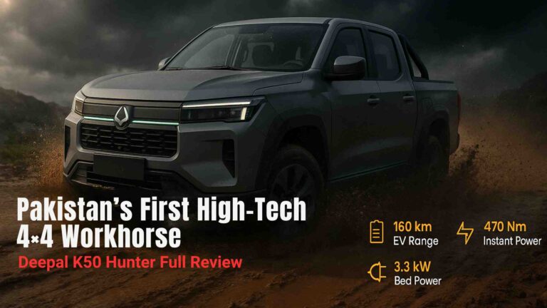 The Killer Pickup Truck: Deepal K50 Hunter in Pakistan