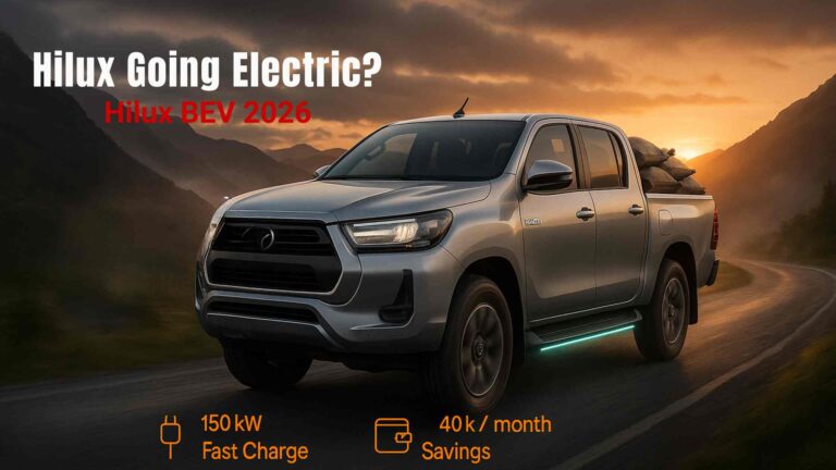Hilux Going Electric? Upcoming Hilux BEV 2026