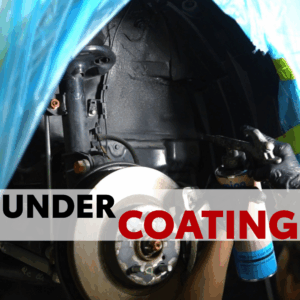 Undercoating Package For Large Sedan / Crossover / SUV Cars