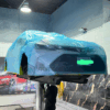 Multi-Surface Plastic film Car Masking Cover Roll 4.8mx90m thumbnail 2