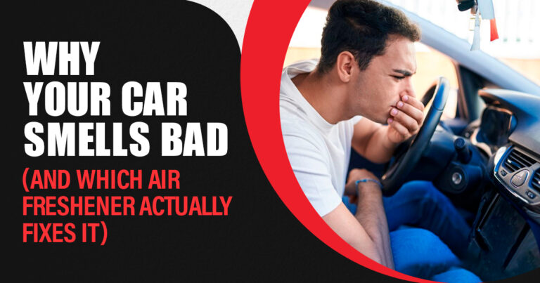 Why Your Car Smells Bad (And Which Air Freshener Actually Fixes It)