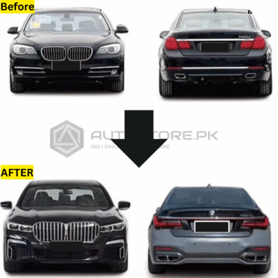 BMW 7 Series F02 2009-2015 Upgrade | Conversion To BMW G12 M760 Style 2019-2022(NO BODY CUT)