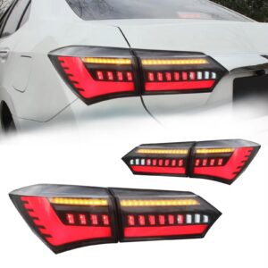 Toyota Corolla Smoke LED Tail Lamps 2014-2025
