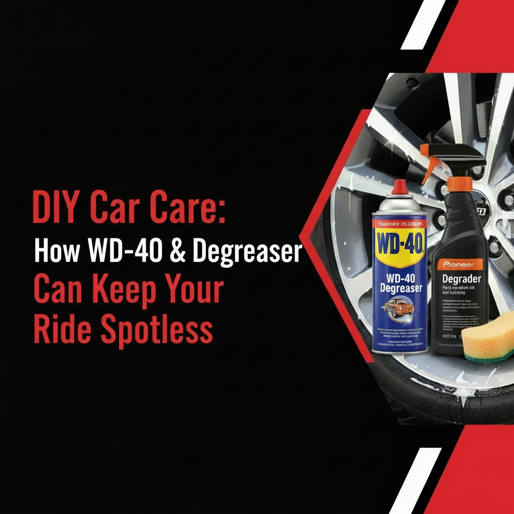 DIY Car Care WD-40 & Degreaser